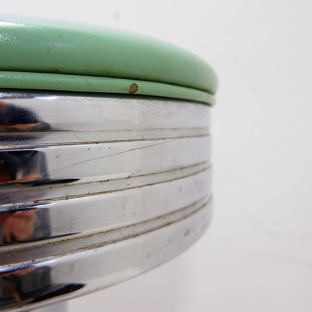 Metal Vintage Bar Stools, 1950s, Set of 2 For Sale - Image 7 of 15