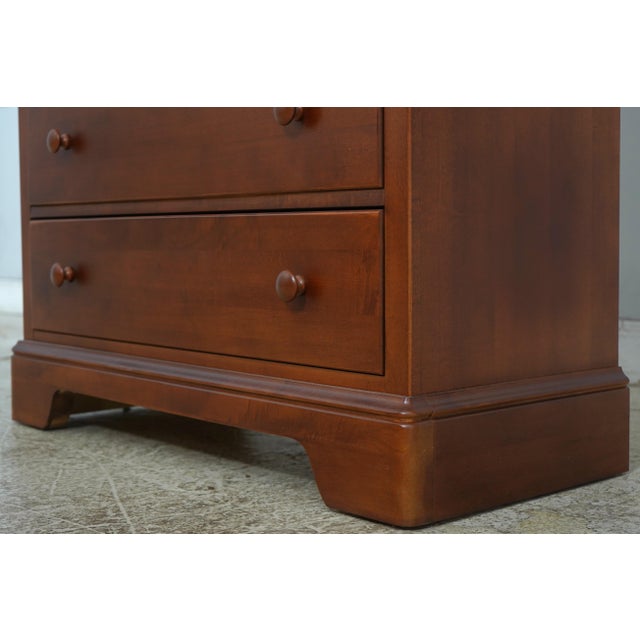 Stanley Young America Cherry 6 Drawer Chest For Sale - Image 11 of 16