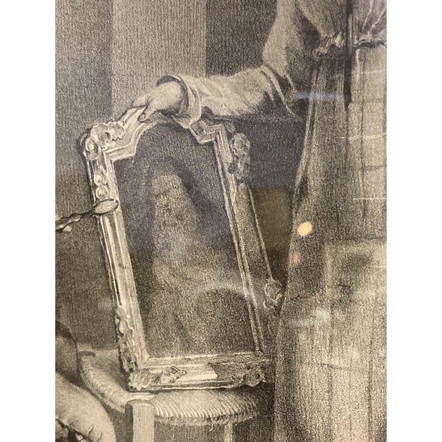 Édouard Wattier, The Secondhand Dealer, 1800s, Lithograph, Framed For Sale - Image 10 of 14