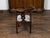 English 19th Century Oak Corner Chair with Carved Foliage and New Upholstery For Sale In Atlanta - Image 6 of 10