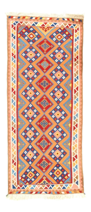 Pasargad NY Antique Persian Shiraz Kilim Rug - 4'7" x 10'7"