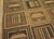 1930s Multibrown Checks Folk Art Vintage American Hooked Rug 6' X 8' 9" Handknotted Wool Carpet For Sale In New York - Image 6 of 10