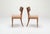 Wood Set of Eight Edward Wormley for Dunbar Curved-Back Dining Chairs, 1948 For Sale - Image 7 of 13
