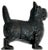 Hard 2 Find Vintage 1930s "Wedge" Type Cast Iron Standing Scottish Terrier - Scottie Dog Doorstop by Spencer Guillford For Sale In Boston - Image 6 of 12