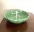 8.5" Vintage Dark Green Majolica Cabbagewear Leaf Ceramic Bowl - Made in Portugal For Sale - Image 4 of 7