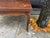1900 - 1909 Large Antique French Provincial Louis XV–Style Oak Drawer-Leaf Dining Table 106 L For Sale - Image 5 of 8