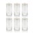 2020s Optic Highball Glasses with Gold Rim, Set of 6 For Sale - Image 5 of 5