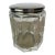 Vintage Plata Lappas Faceted Crystal Jar With Silverplate Lid, Argentina For Sale