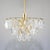 An exceptional and rare pendant lamp / chandelier by kinkeldey, germany, 1960s. The models in this series were produced in...