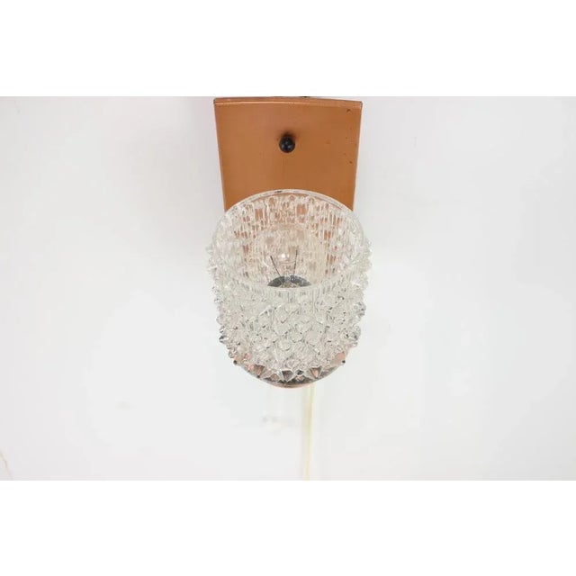 Mid-Century Wall Lamp from Drukov, 1970s For Sale - Image 4 of 11