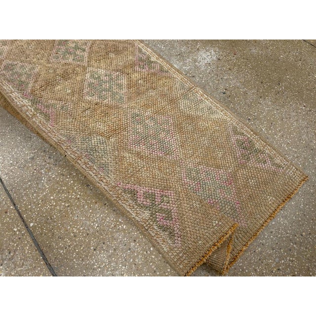 Galerie Shabab Collection Mid-20th Century Turkish Anatolian Runner For Sale - Image 9 of 10
