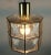 Vintage Brass Pendant Lamp with Clear Glass Shade from Glashütte Limburg, 1960s-1970s For Sale - Image 10 of 11