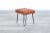 Wood Mid-Century Modern Cognac Leather and Iron Harp Leg Stools, 1950s For Sale - Image 7 of 11