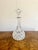 Wonderful quality antique Edwardian cut glass decanter having a quality antique Edwardian cut glass decanter with...
