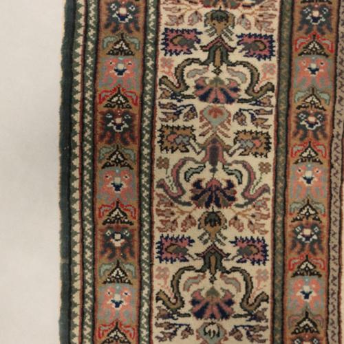 Vintage Turkish Ghiordes Rug For Sale - Image 6 of 8