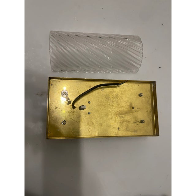 Single brass crystal sconce height 26 cm width 13.5 cm depth 6 cm features 1 lights requires e14 light bulb new wiring...