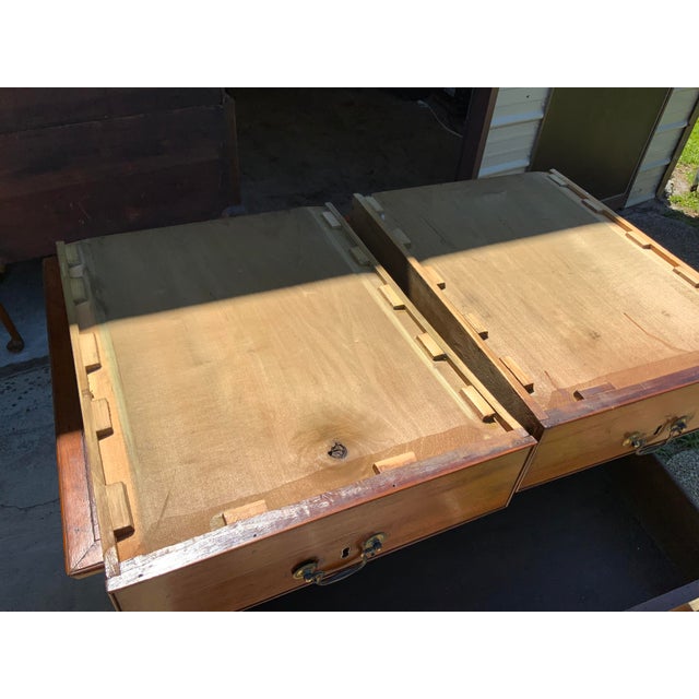 Auburn Walnut Chippendale Chest For Sale - Image 8 of 18