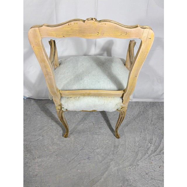 1950s French Louis XV Style Side Chairs For Sale - Image 4 of 10