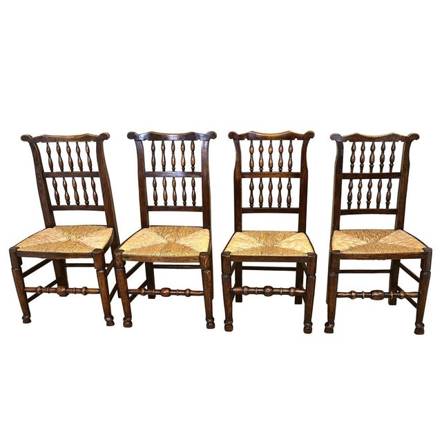 Georgian Farmhouse Kitchen Dining Chairs, 1820s, Set of 10 For Sale - Image 12 of 13
