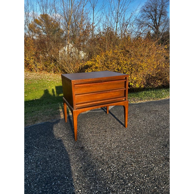 Mid-Century Modern Mid Century Lane Rhythm Nightstand End Table For Sale - Image 3 of 7