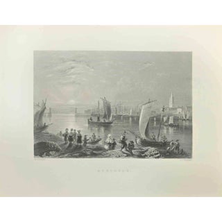 William Henry Bartlett, Hontrose, Etching, 1845 For Sale