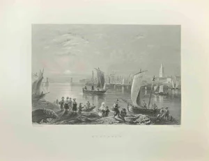 William Henry Bartlett, Hontrose, Etching, 1845