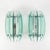 Glass Wall Lamps by Veca, 1970s, Set of 2 For Sale - Image 10 of 10