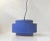 Danish Modern Blue Juno Hanging Lamp by Jo Hammerborg for Fog & Mørup, 1960s For Sale - Image 6 of 6