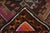 Textile 1970s Vintage Handmade Wool Cotton Red Runner Rug For Sale - Image 7 of 11