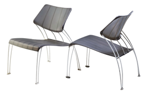 Shell Chairs from Ikea, 2000s, Set of 2
