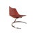Scimitar IS63 Leather Lounge Chairs by Preben Fabricius & Jørgen Kastholm, 1950s, Set of 2 For Sale - Image 4 of 9