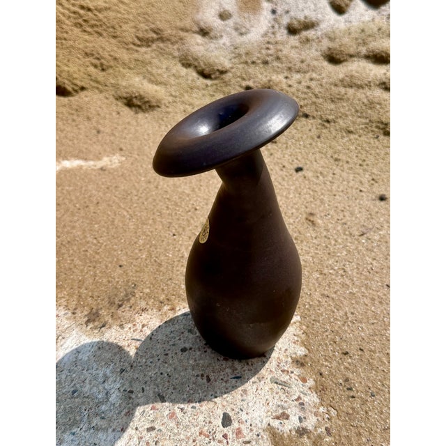 Sculptural Studio Ceramic Vase from Petra Pottery, Germany, 1980s For Sale - Image 12 of 17