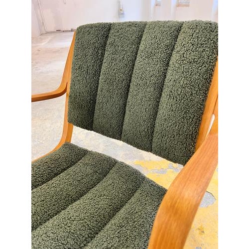 Brown AX Lounge Chair by Peter Hvidt and Orla Mølgaard-Nielsen for Fritz Hansen For Sale - Image 8 of 11