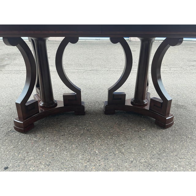 2010s Bernhardt Furniture Martha Stewart Whitney Opal Point Collection Dining Table For Sale - Image 5 of 13