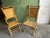 Vintage Bamboo Folding Chairs Set of 2 1960’s Height 102 cm Seat depth 45 cm Width 47 cm