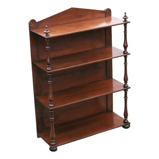 Antique Victorian Mahogany Floor or Wall Shelves, 1870 For Sale