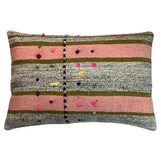 Vintage Turkish Handmade Cushion Cover, 1970s For Sale