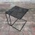 Mid-Century Modern Minotti - Black Glass Tavolino - Cube Coffee Table For Sale - Image 3 of 11