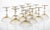 Champagne Glasses in Gold and Smoke from Cenedese, 1950s, Set of 12 For Sale - Image 15 of 18