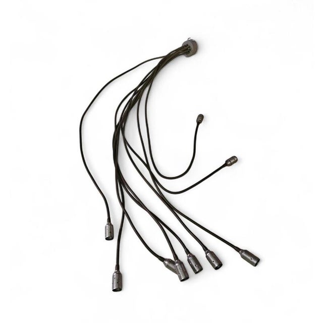 Early Flexible Turciu 9 Hanging Lamp by Enzo Catellani for Catellani & Smith For Sale - Image 13 of 13