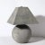 Gray Mid-Century Modernist Tessellated Shagreen Geometric Table Lamp by Karl Springer For Sale - Image 8 of 12
