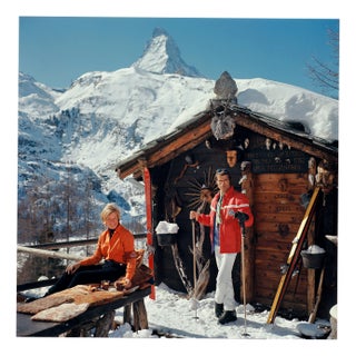 Slim Aarons, Chalet Costi, 1968, C-Print Portrait Photograph For Sale