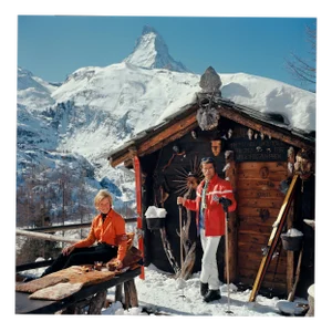 Slim Aarons, Chalet Costi, 1968, C-Print Portrait Photograph