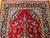 Vintage Persian Kashan Rug, Hand-Knotted Wool, Floral Pattern, Red & Navy, 4x6 For Sale - Image 17 of 17