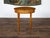 Wood French Neoclassical Style 19th Century Walnut Table with Oval Top, Tapered Legs For Sale - Image 7 of 12