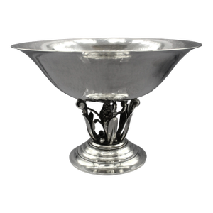 1933-44 Danish Sterling Silver Compote by Georg Jensen