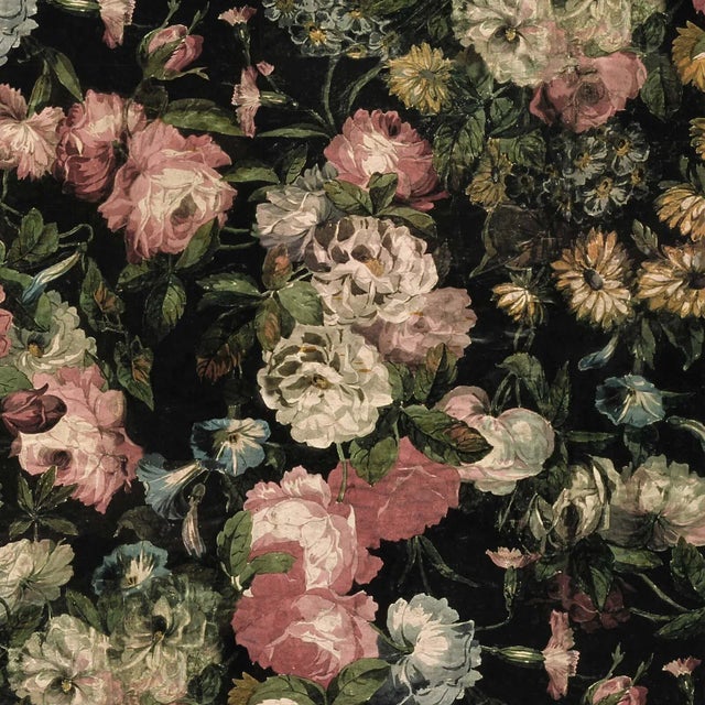 House of Hackney Midnight Garden Wallpaper - Multi Floral, Sample For Sale