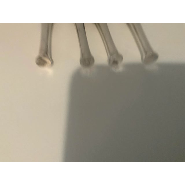 Vintage Silver Plate Bottle/Wine Stoppers -Set of 5 For Sale In Chicago - Image 6 of 12