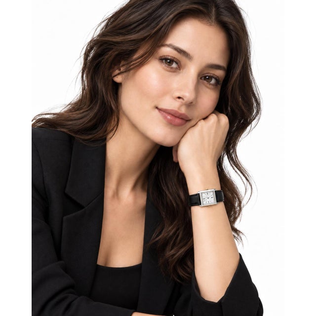 Early 21st Century Tiffany & Co. Classic Stainless Steel Ladies Quartz Watch For Sale - Image 5 of 5