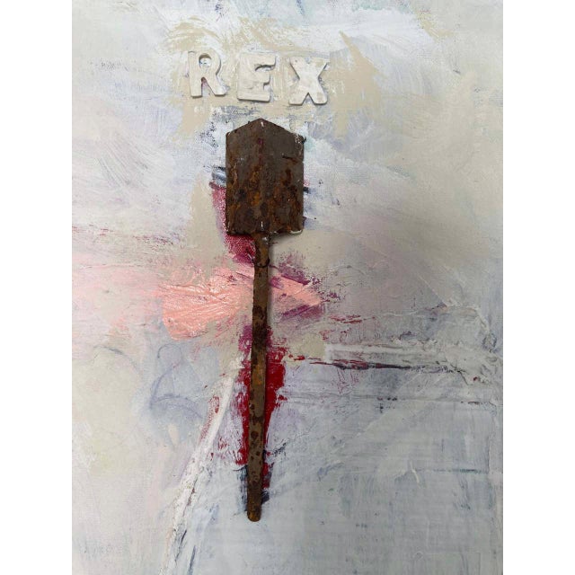 Agamemnon (Abstract Contemporary Painting, Framed), Guy Lyman For Sale - Image 4 of 5